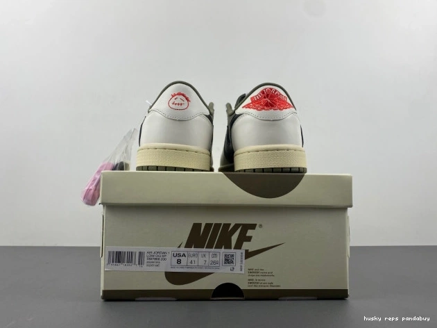 Rep Husky JORDAN OLIVE TRAVIS SCOTT DM7866-200 LOW AIR OG X 1 MEDIUM 0706